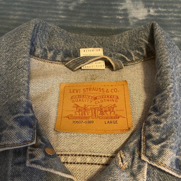 Vintage 80s Levi’s Jean Jacket - Picture 2 of 3